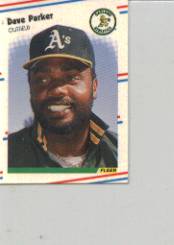 1988 Fleer Mini Baseball Cards 047      Dave Parker